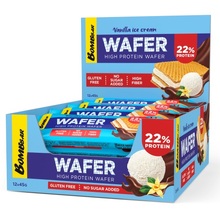 Батончик Wafer глазированный 20*45 г - ванильный пломбир в шоколаде