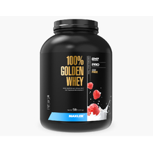 Golden Whey 2250 г - клубника (Maxler)