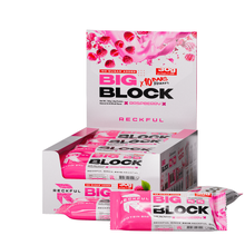 Батончик Protein Big Block 100 г - малина в белой глазури (Reckful)