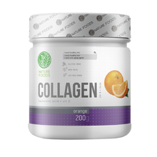 Collagen + Hyaluronic acid + Vit C 200 г - апельсин (Nature Foods)