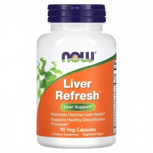 Liver Refresh 825 mg 90 капс (NOW)