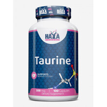 Taurine 500 мг 100 капс (Haya Labs)