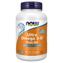 Ultra Omega-3-D 90 мягких капс (NOW)