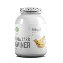 Slow Carb Gainer 3000 г (банка) - клубника (Nature Foods)