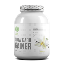 Slow Carb Gainer 3000 г (банка) - ваниль (Nature Foods)