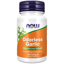 Odorless Garlic 100 Softgels (NOW)