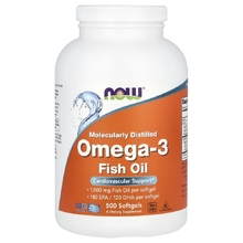 Omega-3 500 Softgels (NOW)