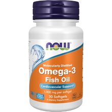 Omega-3 1000/180 EPA/120 DHA 30 Softgels (NOW)