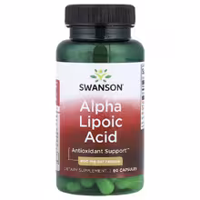 Alpha Lipoic Acid 600 мг 60 Вег капс (Swanson)
