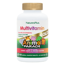 Multivitamin Animal Parade 120 жев. таб - вишня-виноград-апельсин (Nature's Plus)