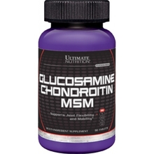 Glucosamine & Chondroitin + MSM 90 таб (Ultimate Nutrition)