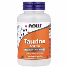 Taurine 500 мг 100 капс (NOW)