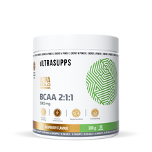 Ultra Gold BCAA 2:1:1 300 г - малина (Ultrasupps)