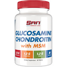 Glucosamine Chondroitin MSM 90 таб (SAN)