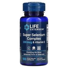 Super Selenium Complex & Vitamin E 100 Вег капс	(Life Extension)