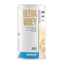 Ultra Whey 300 г - ванильное мороженое (банка) (Maxler)