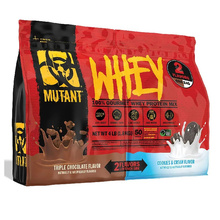 Whey 1800 г - тройной шоколад и печенье с кремом (Mutant)