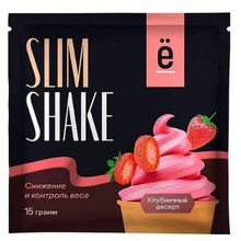 SLIM SHAKE 25*15 г- клубника (Ё|Батон)