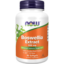Boswellia Extract 500 мг 90 мягких капс (NOW)