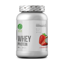 Whey Protein 900 г - клубника (Nature Foods)