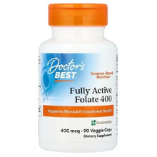 Fully Active Folate 400 мкг 90 Вег капс (Doctors Best)