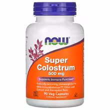 Super Colostrum 500 мг 90 Вег капс (NOW)