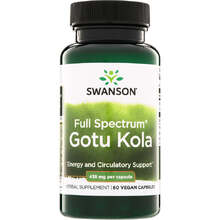 Gotu Kola 435 мг 60 капс (Swanson)