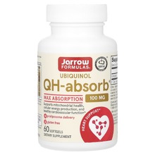 Ubiquinol QH Absorb 100 мг 60 мягких капс (Jarrow)