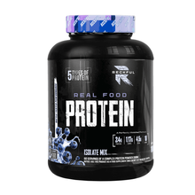 Real Food Protein isolate-mix 1800 г - черника (Reckful)