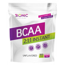 BCAA 2:1:1 Instant 500 г (пакет) - без вкуса (Bionic Nutrition)