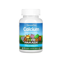 Calcium Animal Parade 90 жев. таб - ванильный пломбир (Nature's Plus)