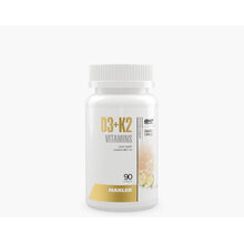 Vitamin D3 + K2 90 мягких капс (Maxler)