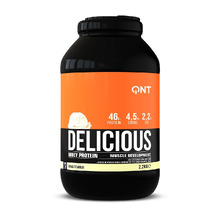Delicious Whey Protein 2200 г - ваниль (QNT)