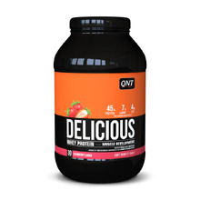 Delicious Whey Protein 908 г - клубника (QNT)