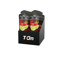 GEL ELECTROLYTE (углеводный) 60 г - клубника-лайм (T-On)