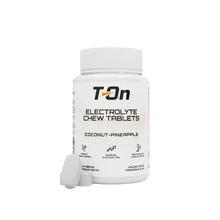 ELECTROLYTE СHEW TABLETS (солевые/банка) 60 таб - кокос-ананас (T-On)