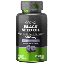 Black Seed Oil 90 мягких капс (Orzax)