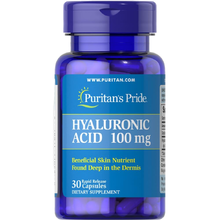 Hyaluronic Acid 100 мг 30 капс (Puritan's Pride)