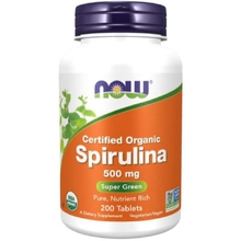 Spirulina 500 мг 200 таб (NOW)
