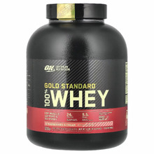 100% Whey Gold Standard 2260 г - клубничный крем (Optimum Nutrition)