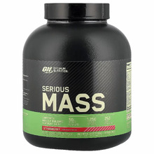 Serious Mass 2727 г - клубника (Optimum Nutrition)