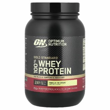 100% Whey Gold Standard 907 г - ванильное мороженное (Optimum Nutrition)