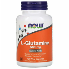 L-Glutamine 500 мг 120 Вег.капс (NOW)