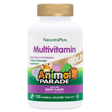 Multivitamin Animal Parade 120 жев. таб - виноград (Nature's Plus)