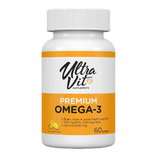 Premium OMEGA-3 60 мягких капс (UltraVit)