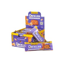 Батончик Snaq Fabriq QWIKLER 30*40 г - мягкий грильяж с арахисом