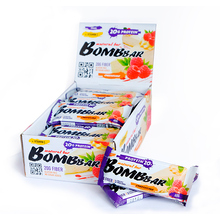 Батончик 60 г - малиновый чизкейк (Bombbar)