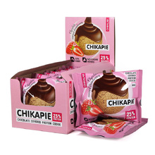 Protein Cookie CHIKAPIE 60 г - клубника в шоколаде (Bombbar)