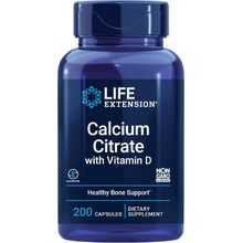 Calcium Citrate with Vit.D 200 капс (Life Extension)