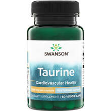 Taurine 500 мг 60 Вег капс (Swanson)